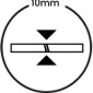 Epaisseur 10 mm