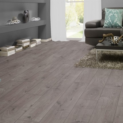 Parquet stratifié 12 mm Authentique Gris