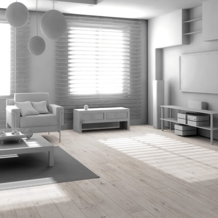 Parquet stratifié 12 mm Oslo chêne blanchi