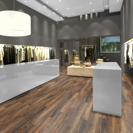 Parquet stratifié 12 mm Harbour Marron