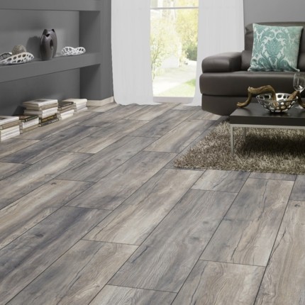 Parquet stratifié 12 mm Harbour Gris