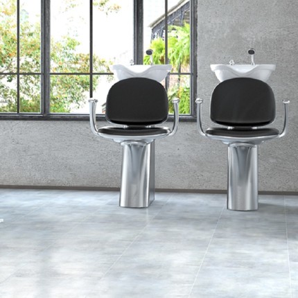 Parquet stratifié imitation carrelage 8 mm Perle