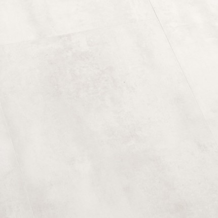 Parquet stratifié imitation carrelage 8 mm Blanco