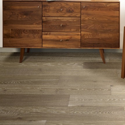 Parquet contrecollé Tartuf chêne fumé