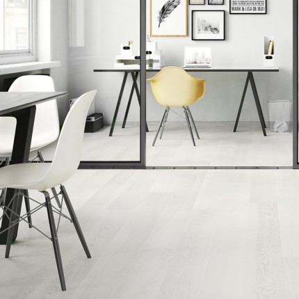 Parquet contrecollé Lemon blanc