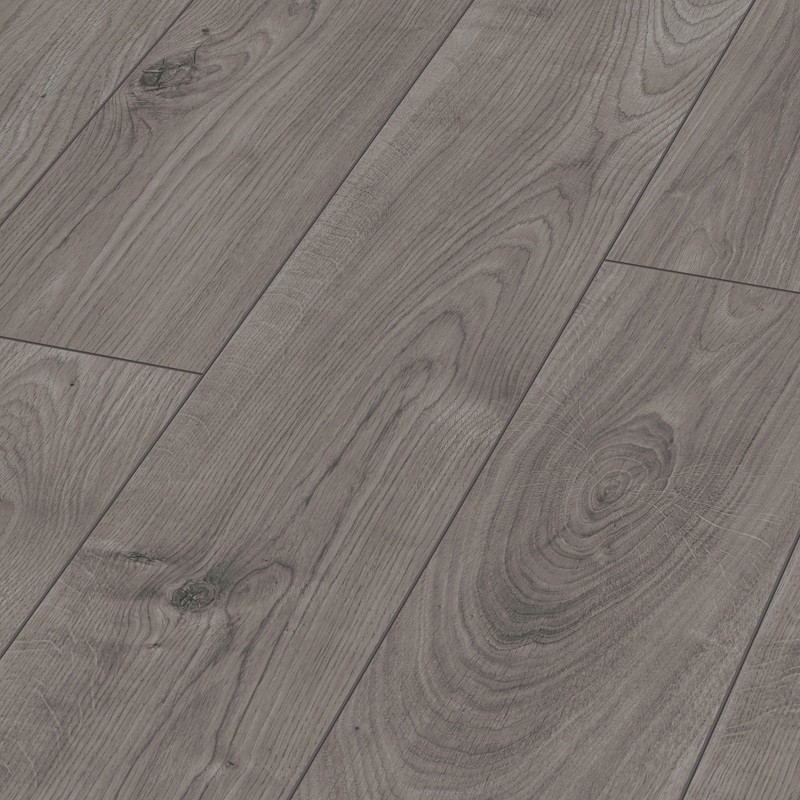 Parquet stratifié 12 mm Authentique Gris zoom