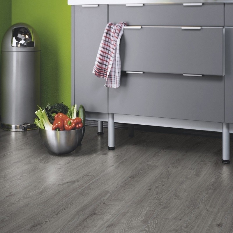 Parquet stratifié 12 mm Timeless Gris moderne 2