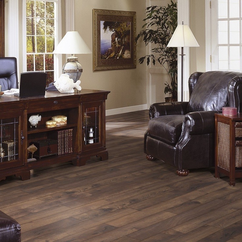 Parquet stratifié 12 mm Patterson marron chic 2