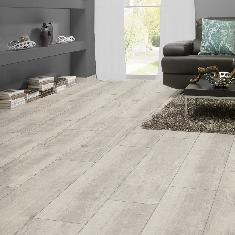 Parquet stratifié 12 mm Gala blanchi  2