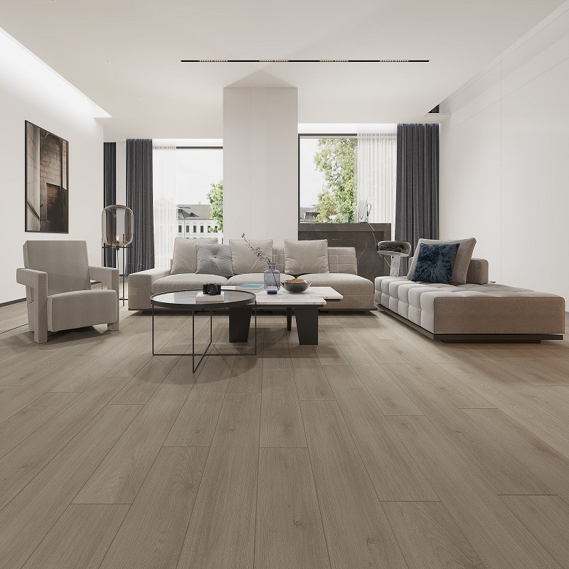 sol stratifié 12 mm toffee