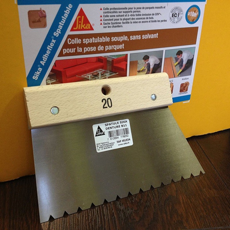 Spatule Sika parquet
