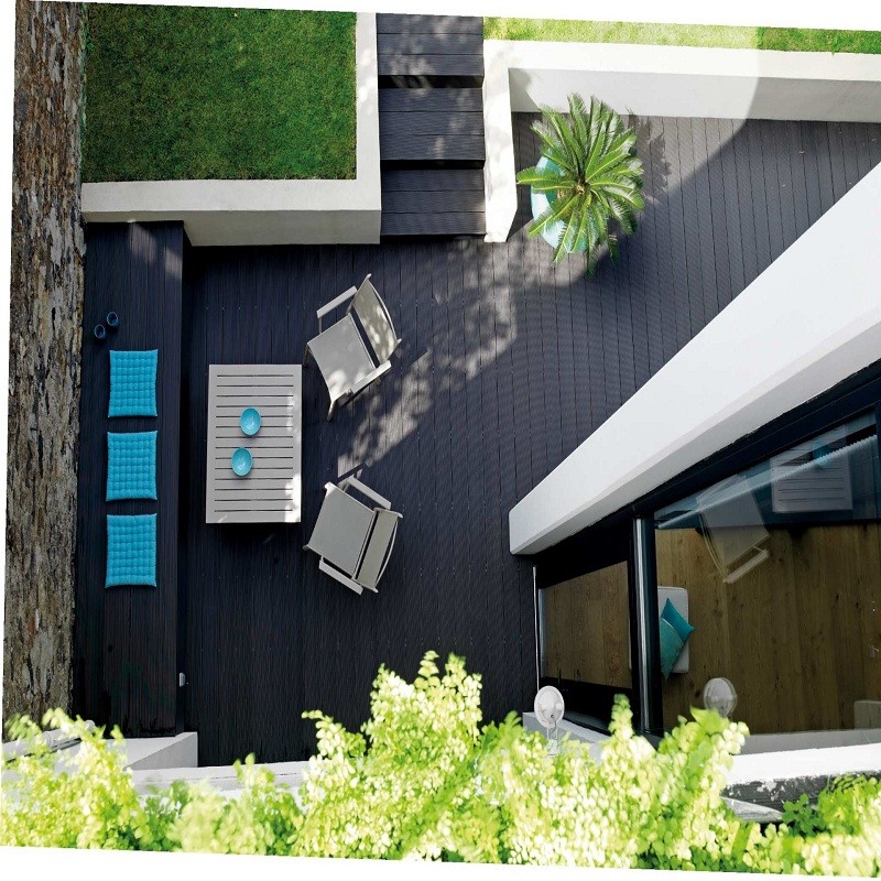 parquet composite gris