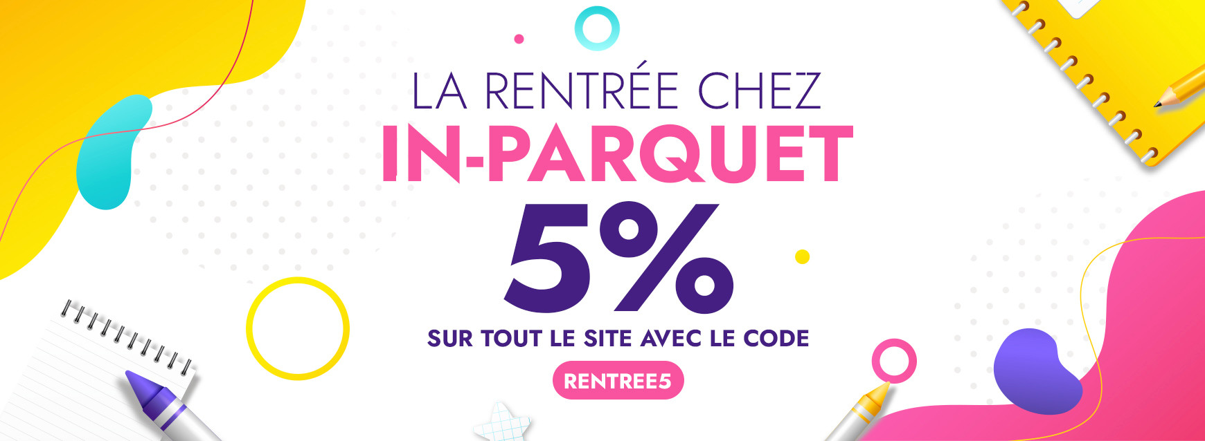 slide promo rentrée